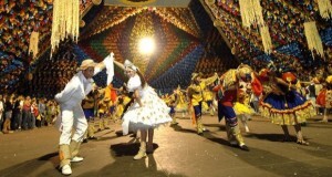 As festas juninas são muito tradicionais no Nordeste