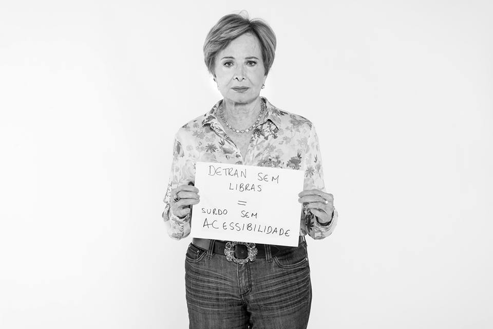 A atriz Glória Menezes