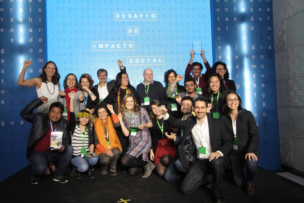ONGs vencedoras do Desafio de Impacto Social comemoram prêmio com jurados
