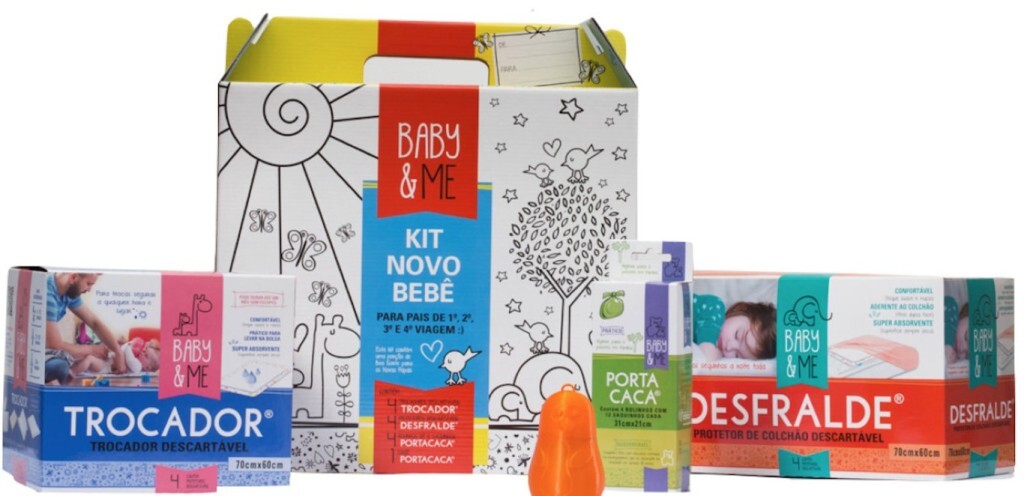 Portfólio da Baby & Me tem 12 produtos, vendidos on-line e em lojas físicas