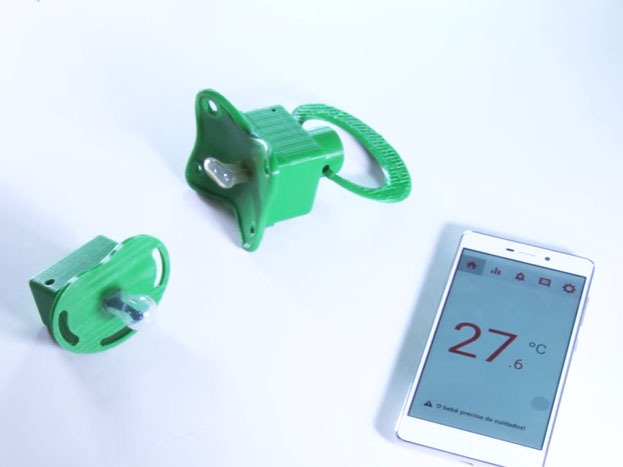 Chupeta “tecnológica” combate a mortalidade infantil