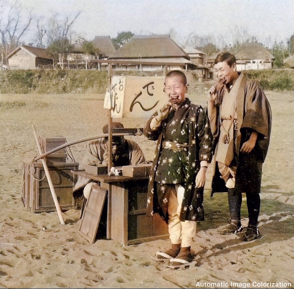 Inteligência artificial colore fotos históricas do Japão