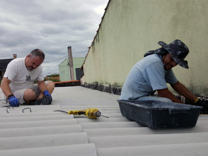Grupo se reúne e reforma casa de família de Jacareí, cidade no interior de São Paulo