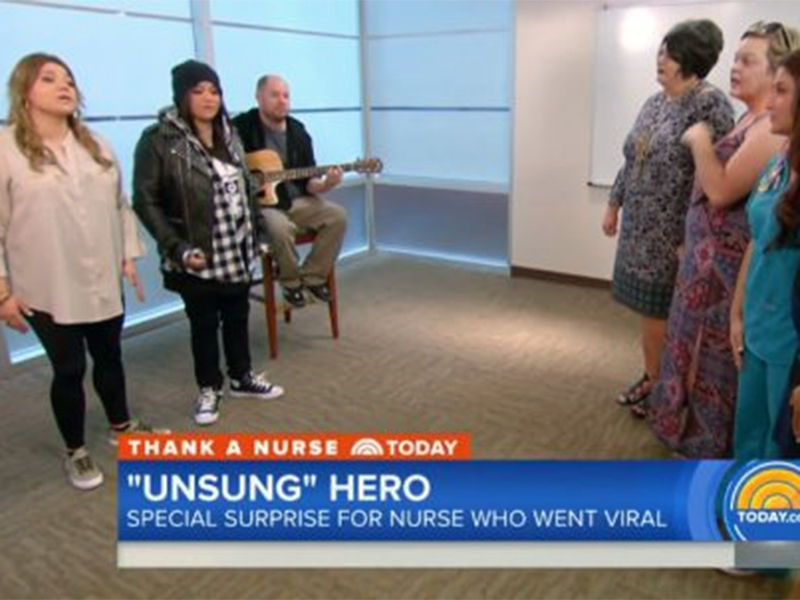 Olivia Neufelder ganha homenagem nos Estados Unidos após cantar para paciente terminal