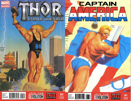 Thor/ Capitão América
