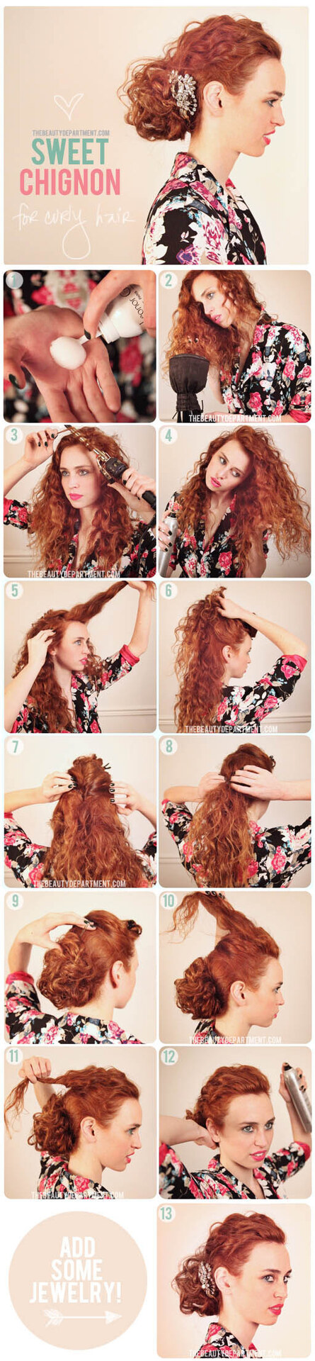 Penteados para cabelos cacheados: 10 inspirações imperdíveis