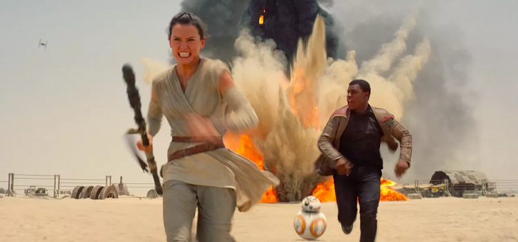 Rey é protagonista do novo filme do Star Wars