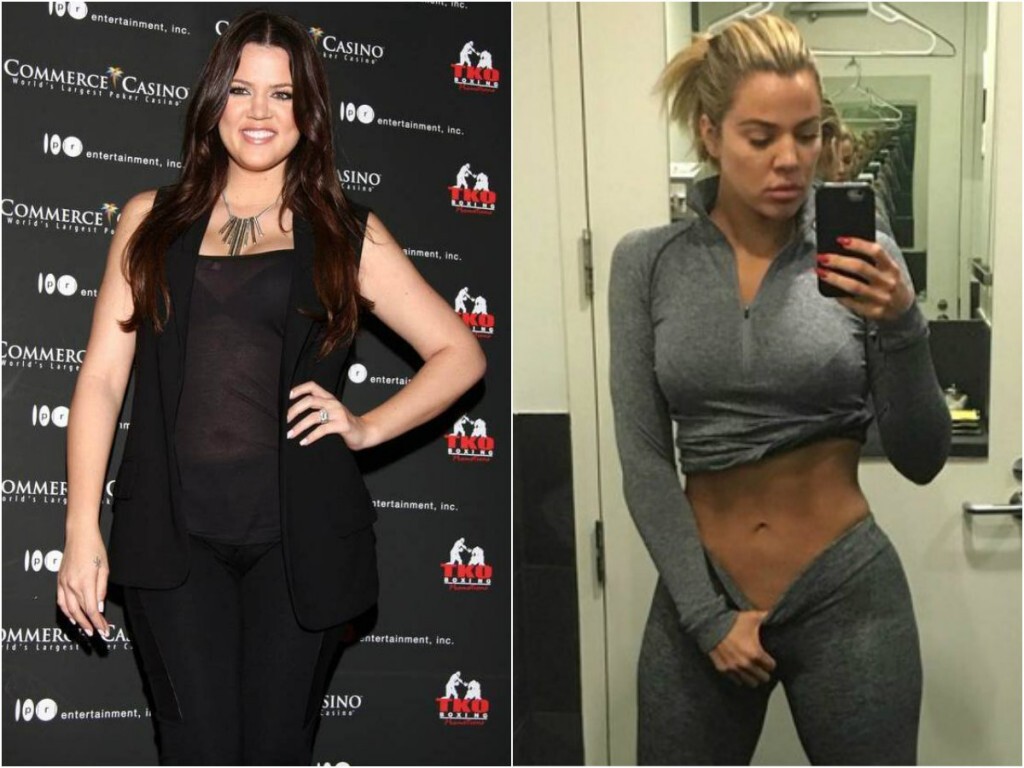 Antes (à esquerda) e depois (à direita)