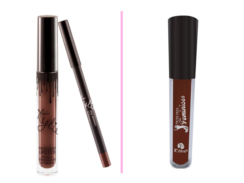 Batom da Kylie Jenner e o da Pausa para Feminices