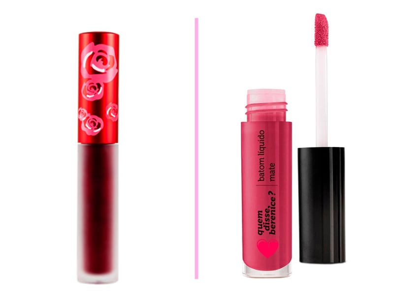 Batom da Lime Crime e o da Quem Disse, Berenice?