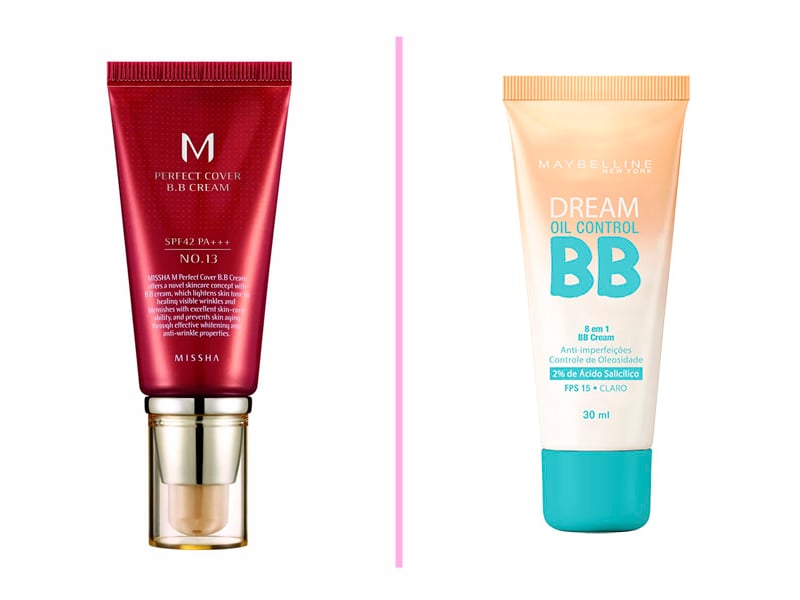 BB Cream da Missha e o da Maybelline