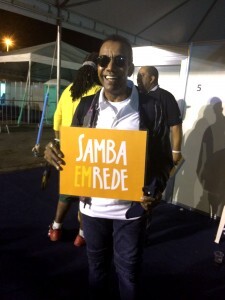 O mestre do balanço, Jorge Ben Jor, esbanjou simpatia no festival Samba in Rio