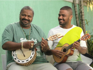 Arlindo Cruz e Arlindo Neto concedem entrevista exclusiva ao Samba em Rede